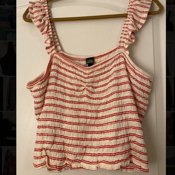 wild fable Tops - Wild Fable Tank with Ruffle Straps - Never Worn
